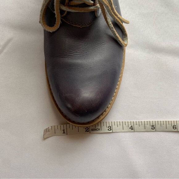 Timberland Blue EarthKeepers Savin Hill Lace Leather Ankle Boots Size 9 - Picture 14 of 15